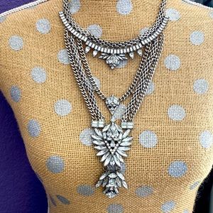 BAUBLEBAR statement Necklace silver
